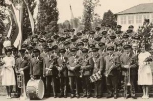 Uniform 1958 am Kantonalen Musikfest 1965 